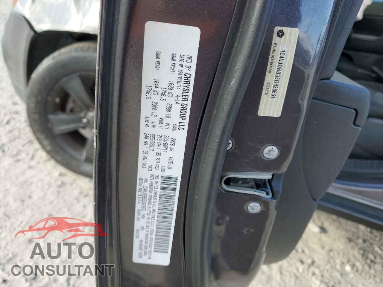 JEEP COMPASS 2014 - 1C4NJDBB3ED828651