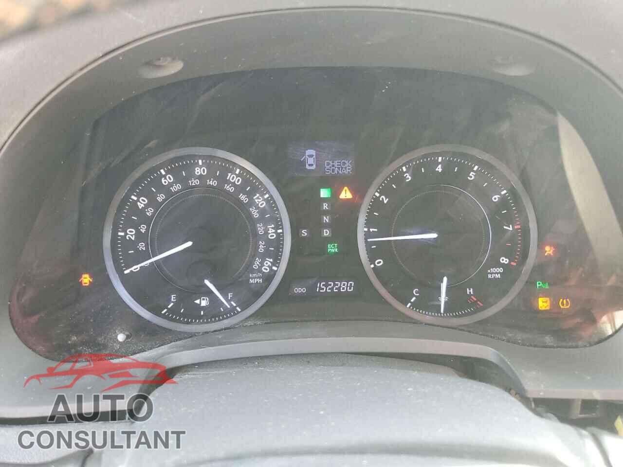 LEXUS IS 2012 - JTHFF2C24C2525894
