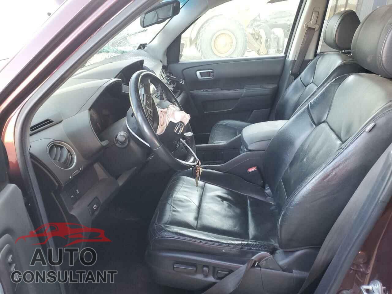 HONDA PILOT 2012 - 5FNYF3H99CB013776