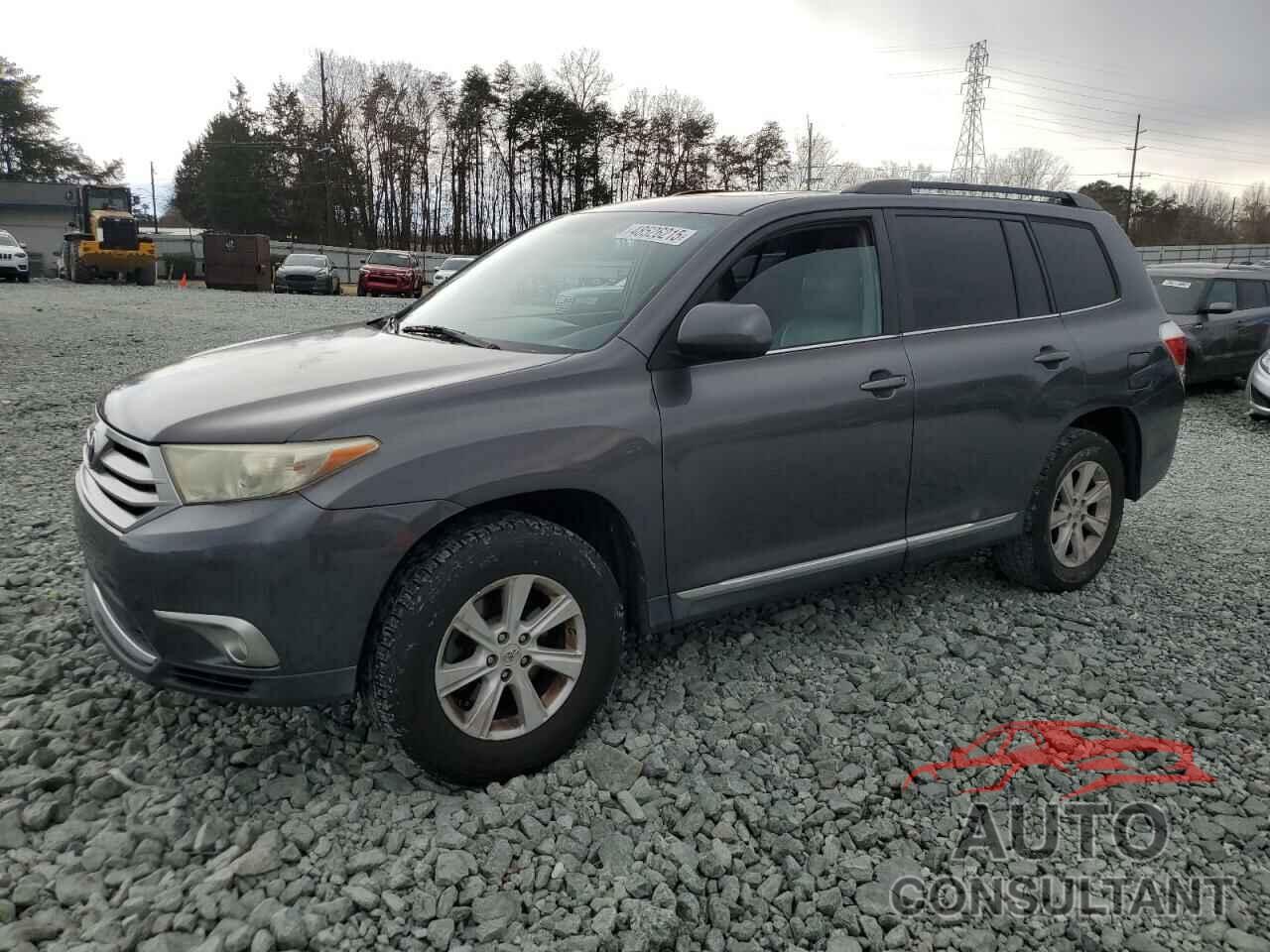 TOYOTA HIGHLANDER 2012 - 5TDZK3EH5CS081032