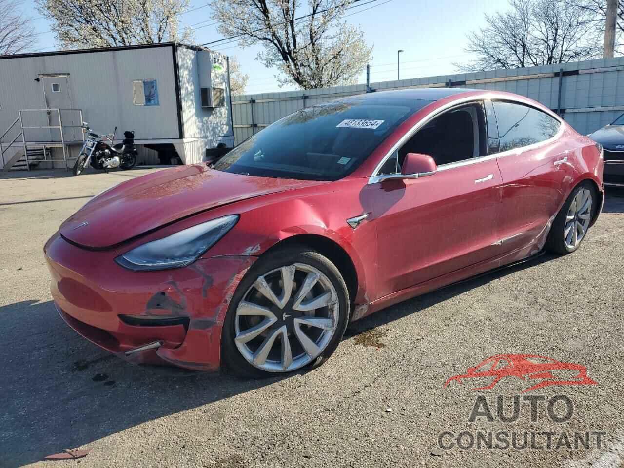 TESLA MODEL 3 2018 - 5YJ3E1EB5JF121513