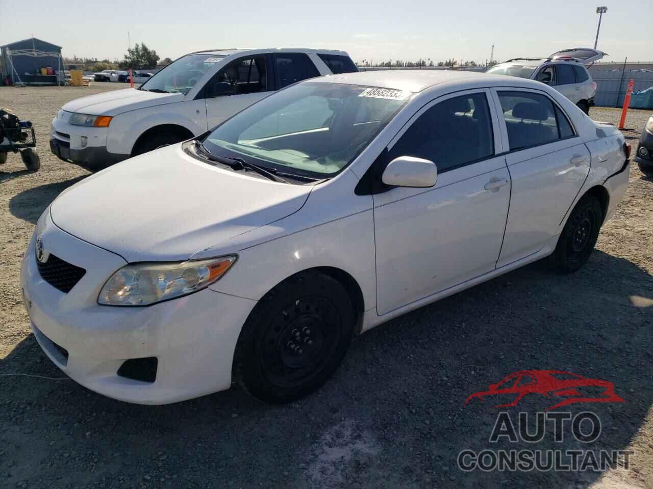 TOYOTA COROLLA 2009 - JTDBL40E09J012692