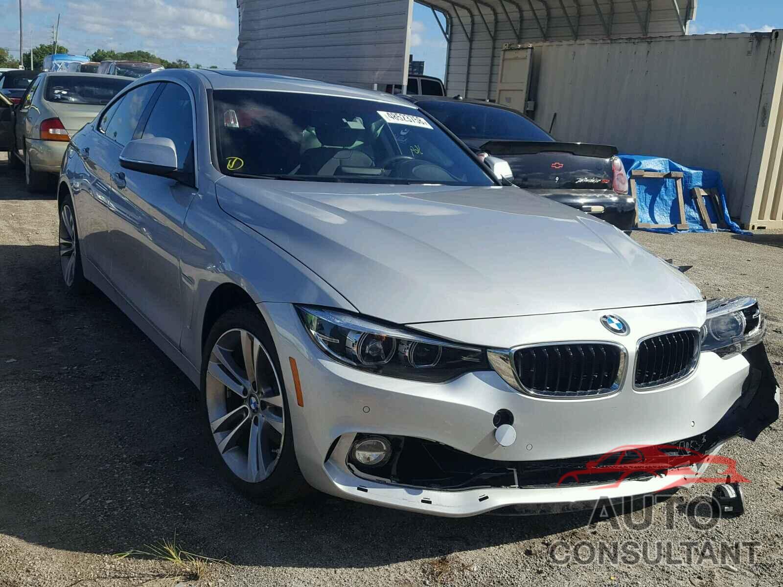 BMW 4 SERIES 2018 - WBA4J3C54JBG91191