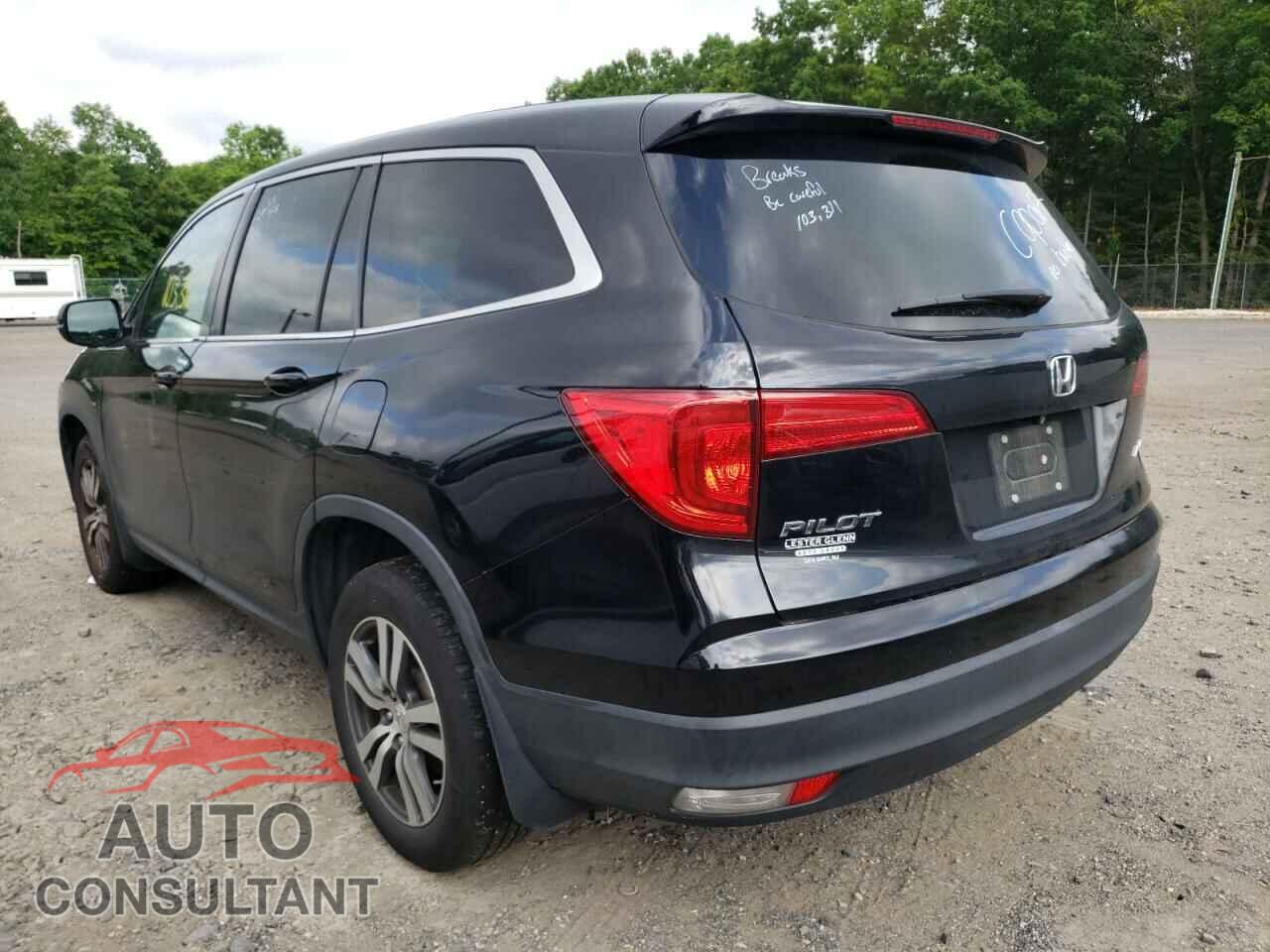 HONDA PILOT 2017 - 5FNYF6H55HB074886