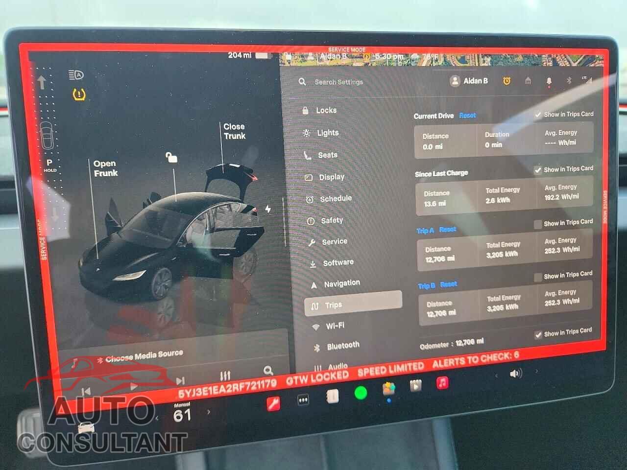 TESLA MODEL 3 2024 - 5YJ3E1EA2RF721179