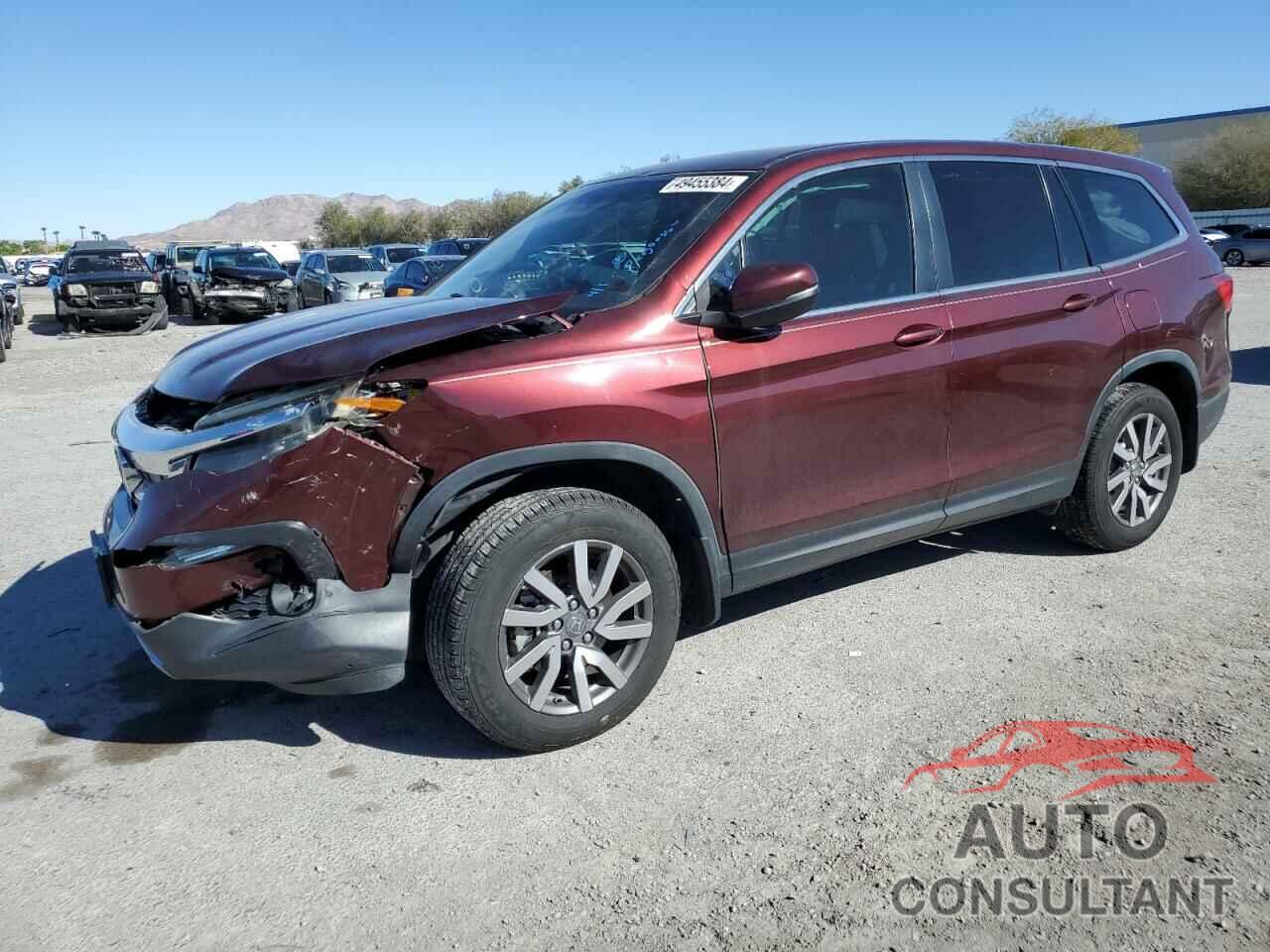 HONDA PILOT 2019 - 5FNYF5H39KB022838