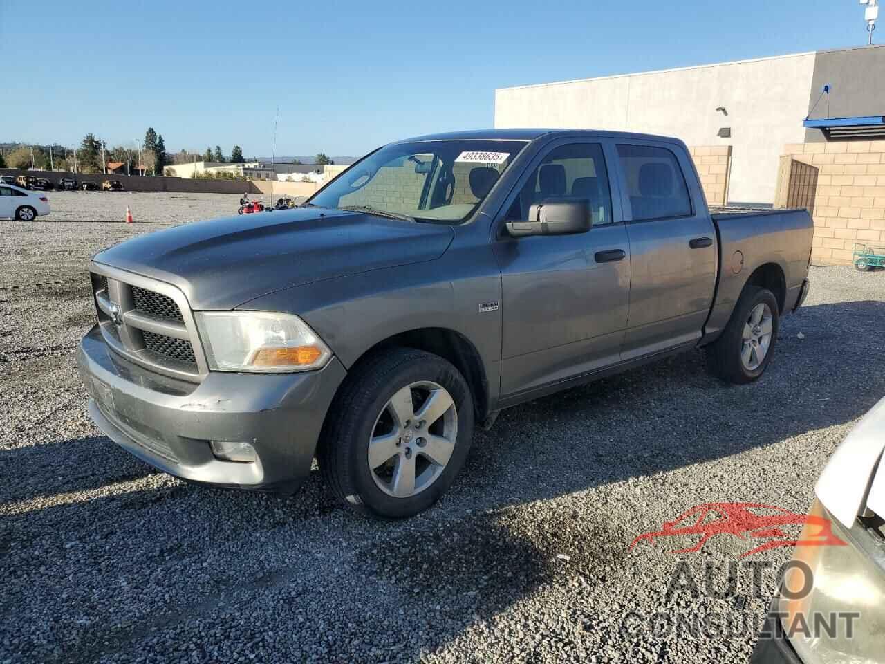 DODGE RAM 1500 2012 - 1C6RD6KT4CS228430