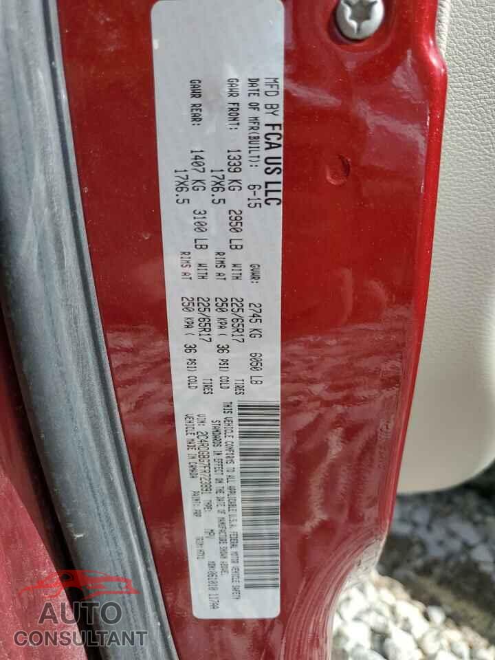 DODGE CARAVAN 2015 - 2C4RDGBG7FR723891