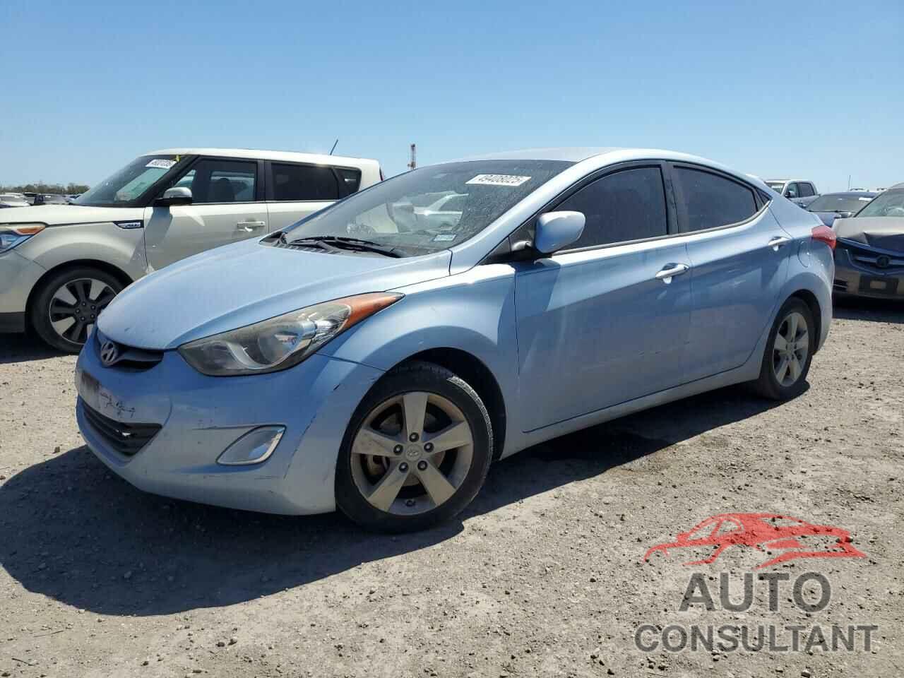 HYUNDAI ELANTRA 2013 - KMHDH4AEXDU750317