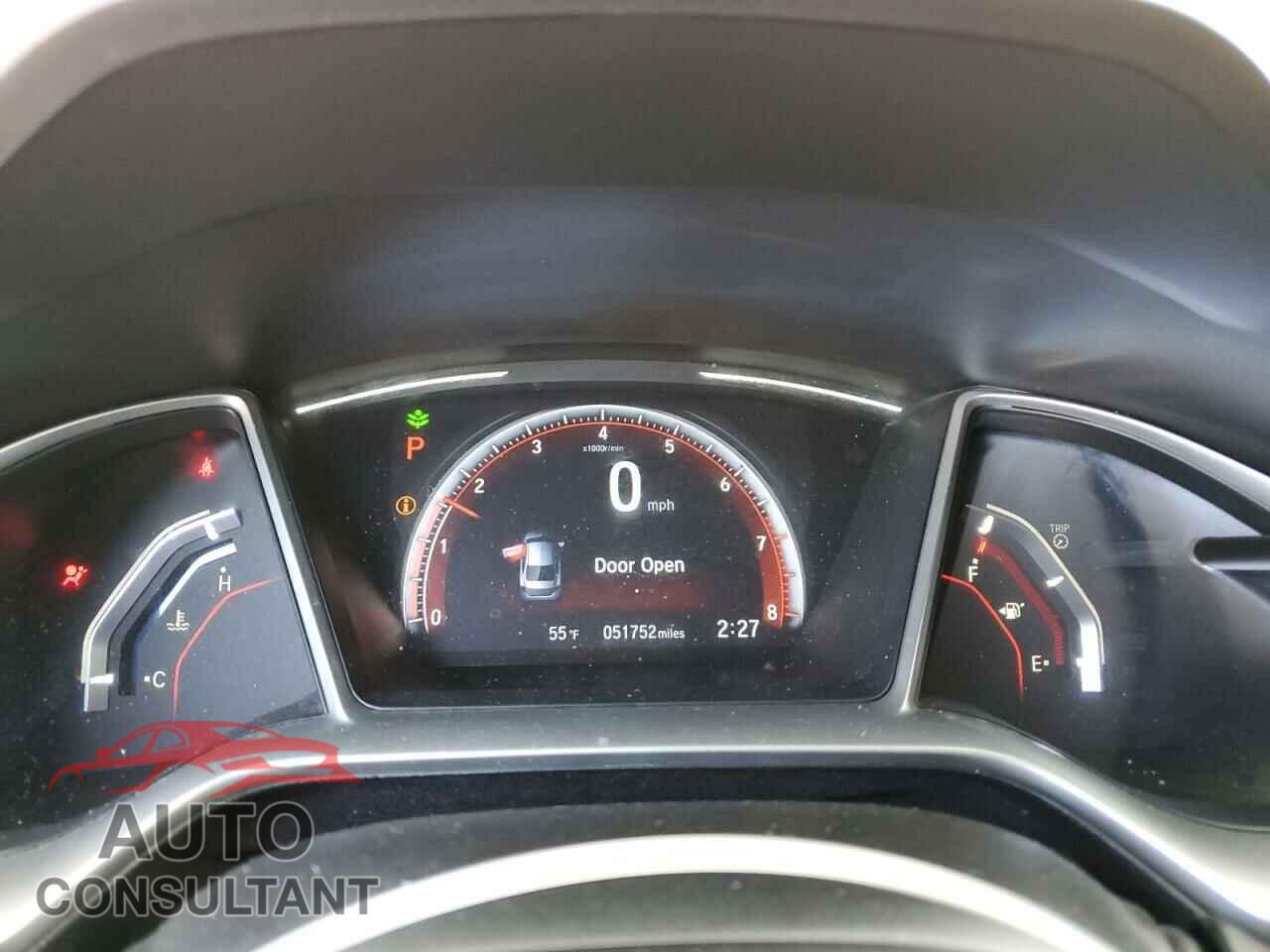 HONDA CIVIC 2019 - 2HGFC2F85KH567346