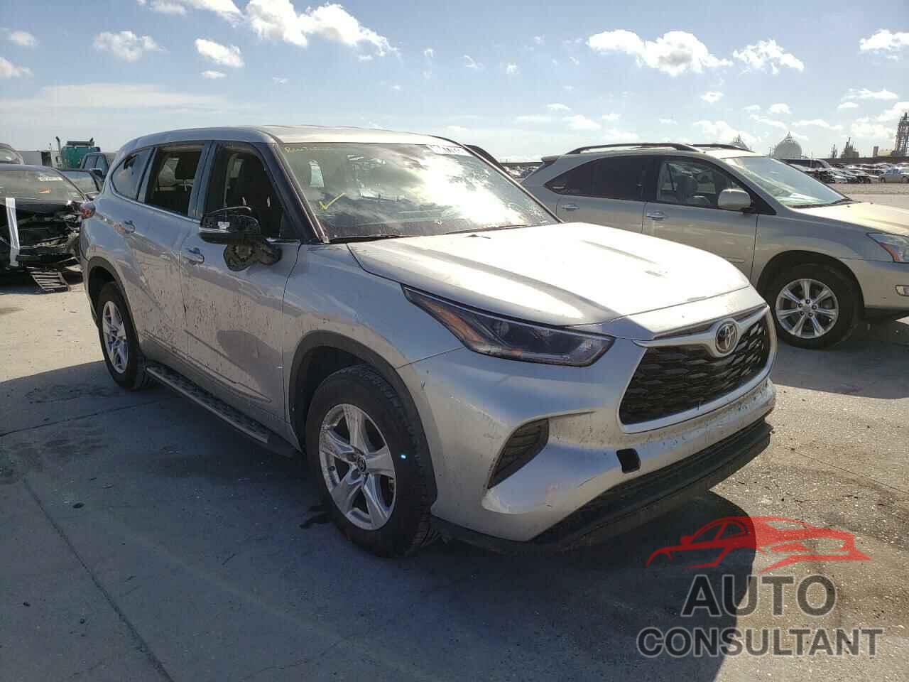 TOYOTA HIGHLANDER 2021 - 5TDCZRAH5MS530835