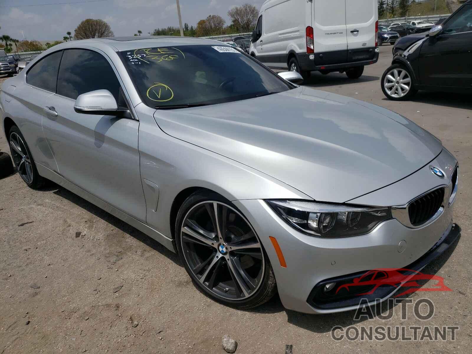 BMW 4 SERIES 2019 - WBA4W3C5XKAF93257