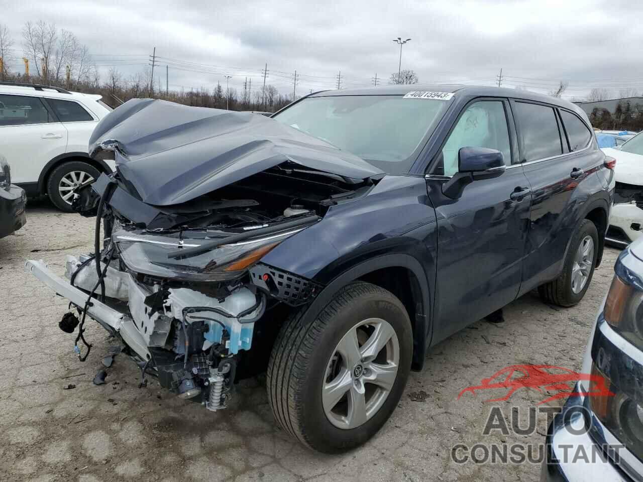 TOYOTA HIGHLANDER 2022 - 5TDBZRBH7NS245341