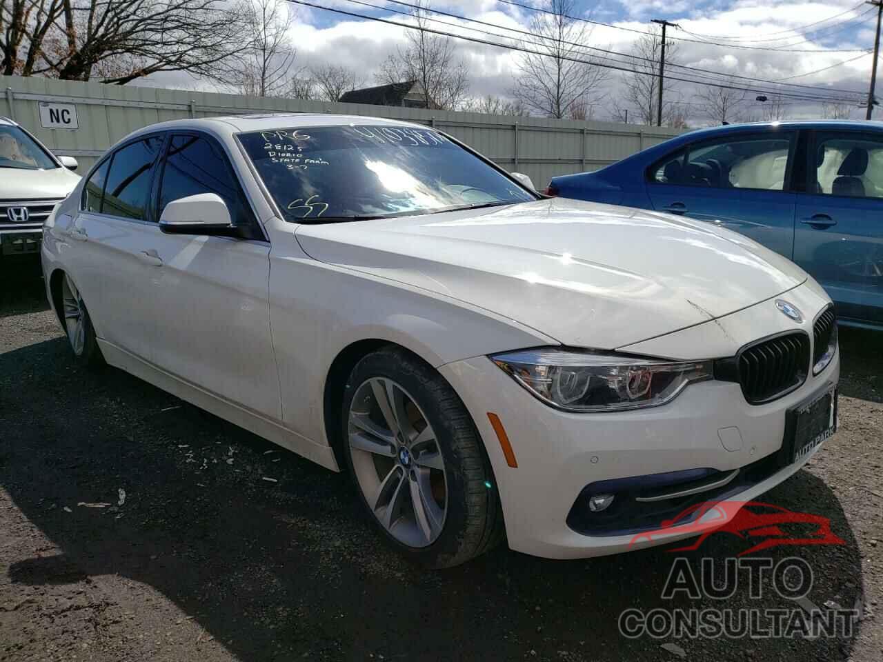 BMW 3 SERIES 2017 - WBA8D9G39HNU65836