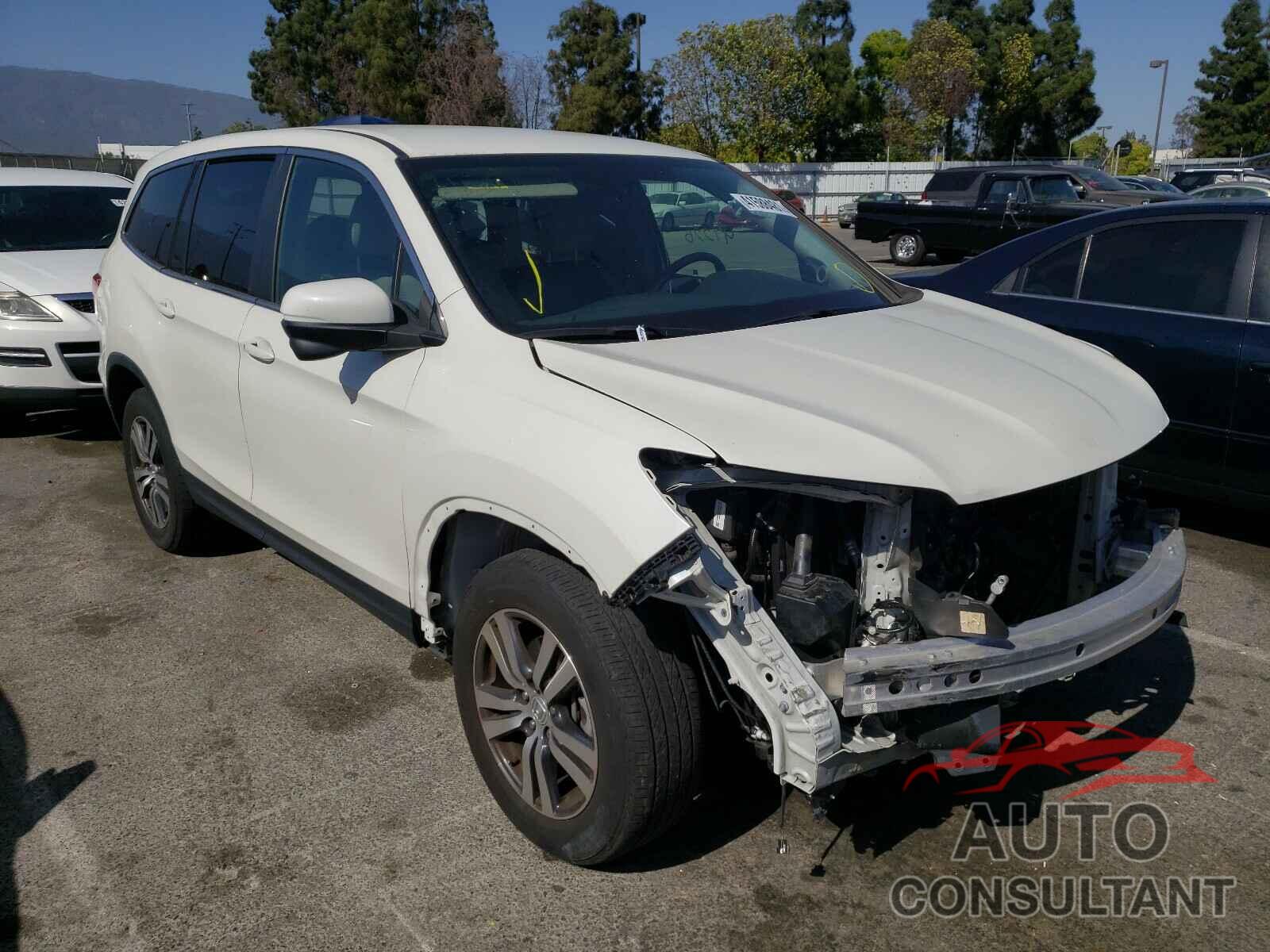 HONDA PILOT 2017 - 5FNYF5H36HB003351