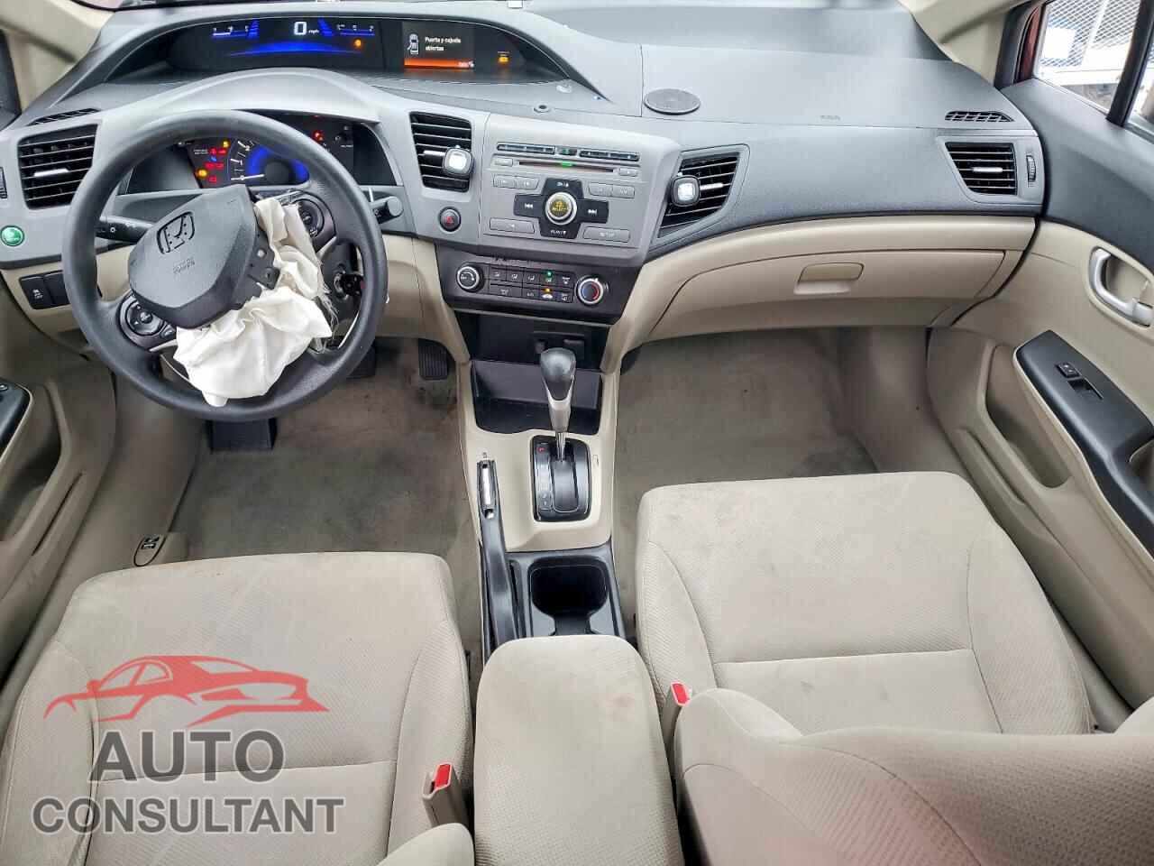 HONDA CIVIC 2012 - 19XFB2F50CE052680