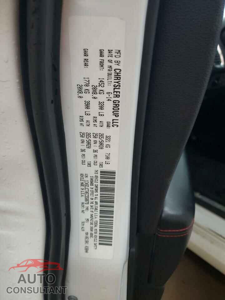 DODGE DURANGO 2014 - 1C4SDJCT0EC558879