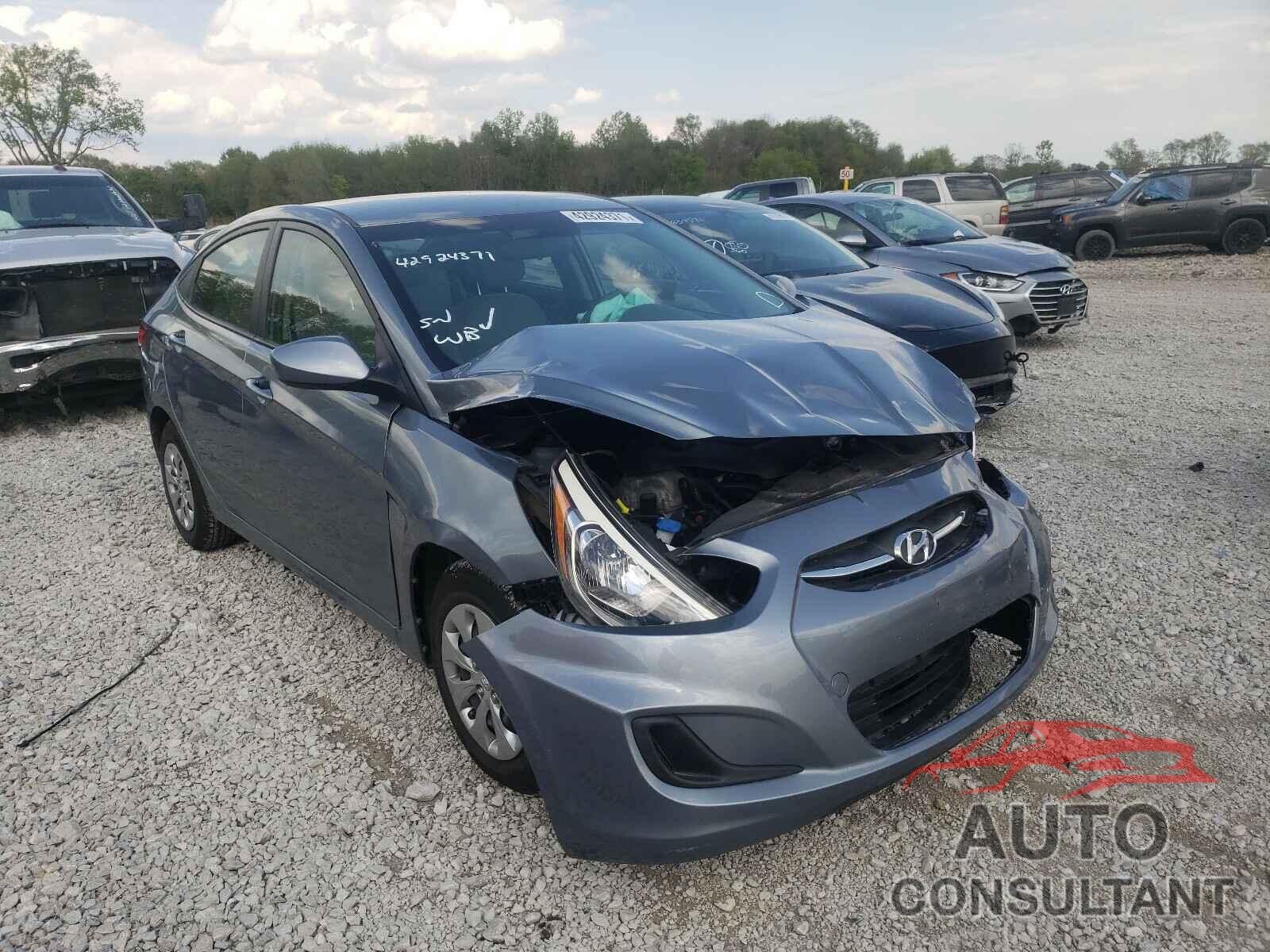 HYUNDAI ACCENT 2017 - KMHCT4AE2HU374728