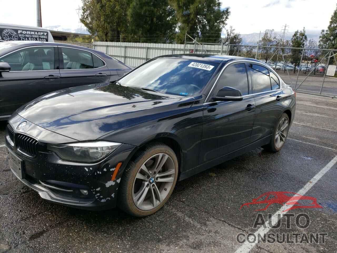 BMW 3 SERIES 2017 - WBA8B9G39HNU56155