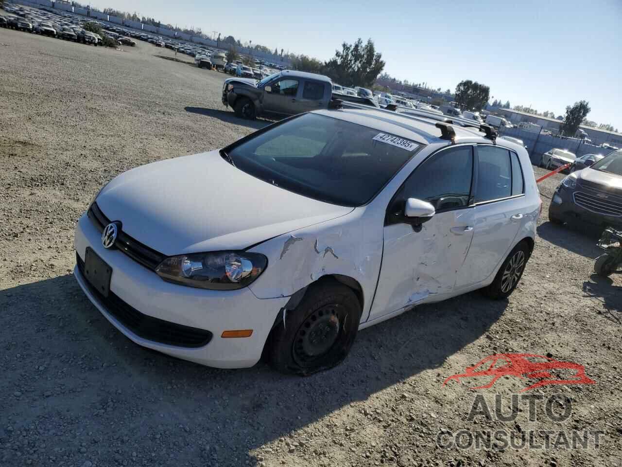 VOLKSWAGEN GOLF 2012 - WVWDB7AJ7CW031632