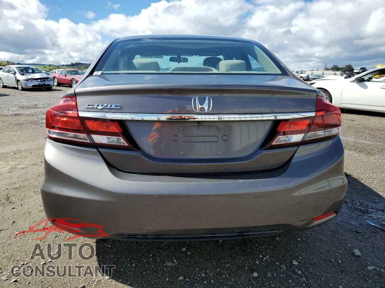 HONDA CIVIC 2013 - 19XFB2F57DE248410