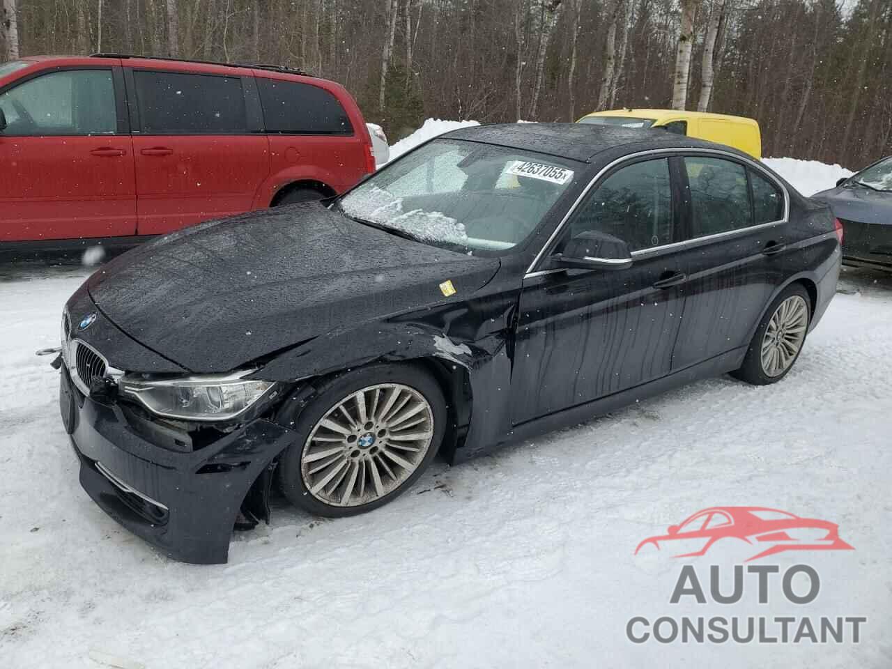 BMW 3 SERIES 2013 - WBA3B3C5XDJ976073