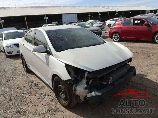 HYUNDAI ACCENT 2017 - KMHCT4AE7HU263012