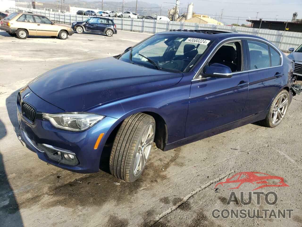 BMW 3 SERIES 2018 - WBA8B3G51JNV01139