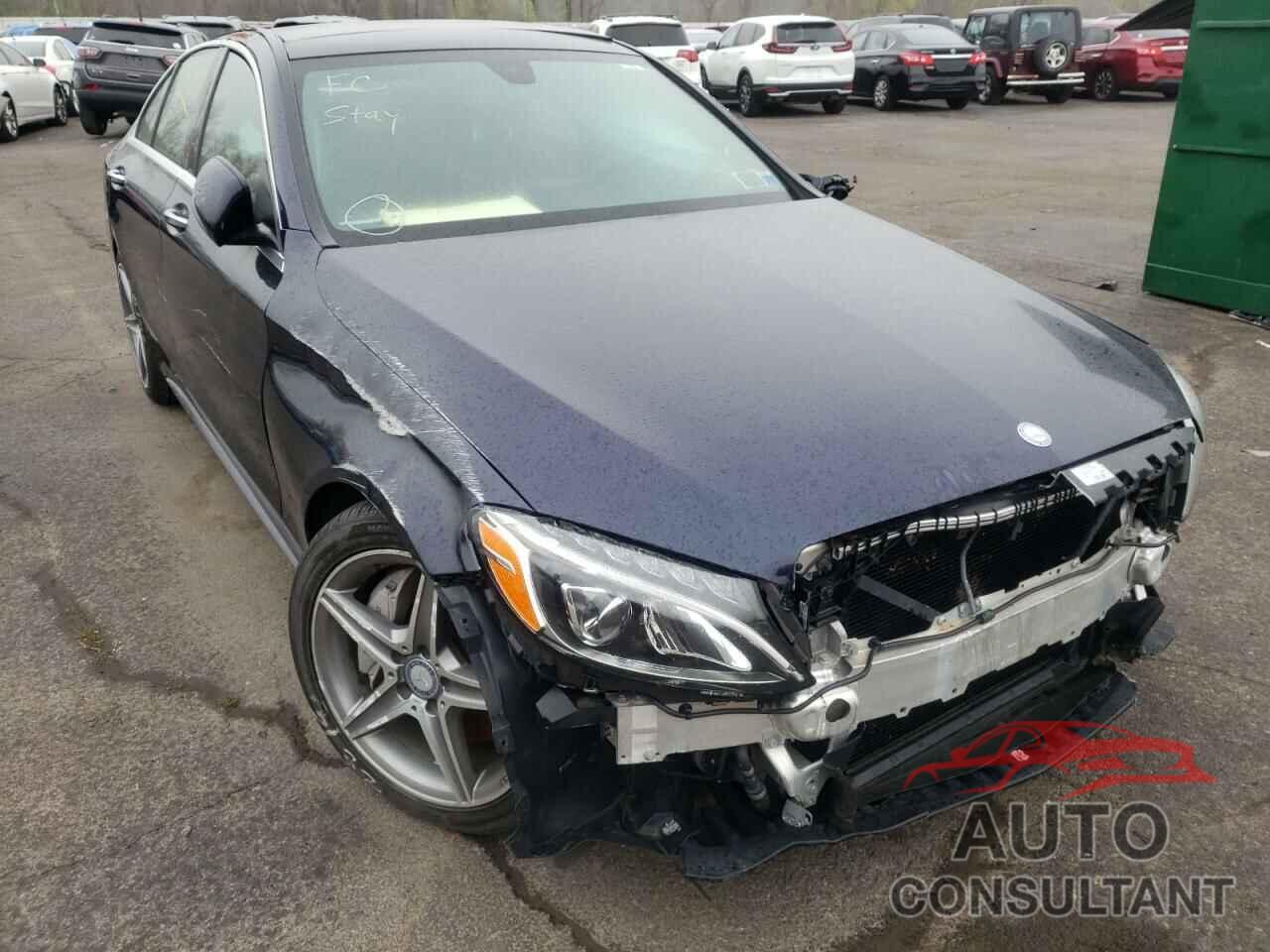 MERCEDES-BENZ C-CLASS 2017 - 55SWF4KB4HU184241