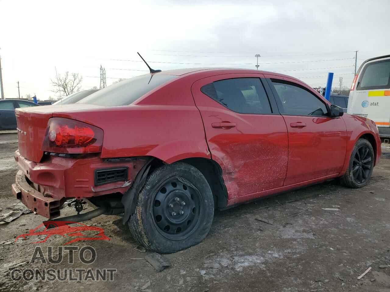 DODGE AVENGER 2013 - 1C3CDZAB8DN536200