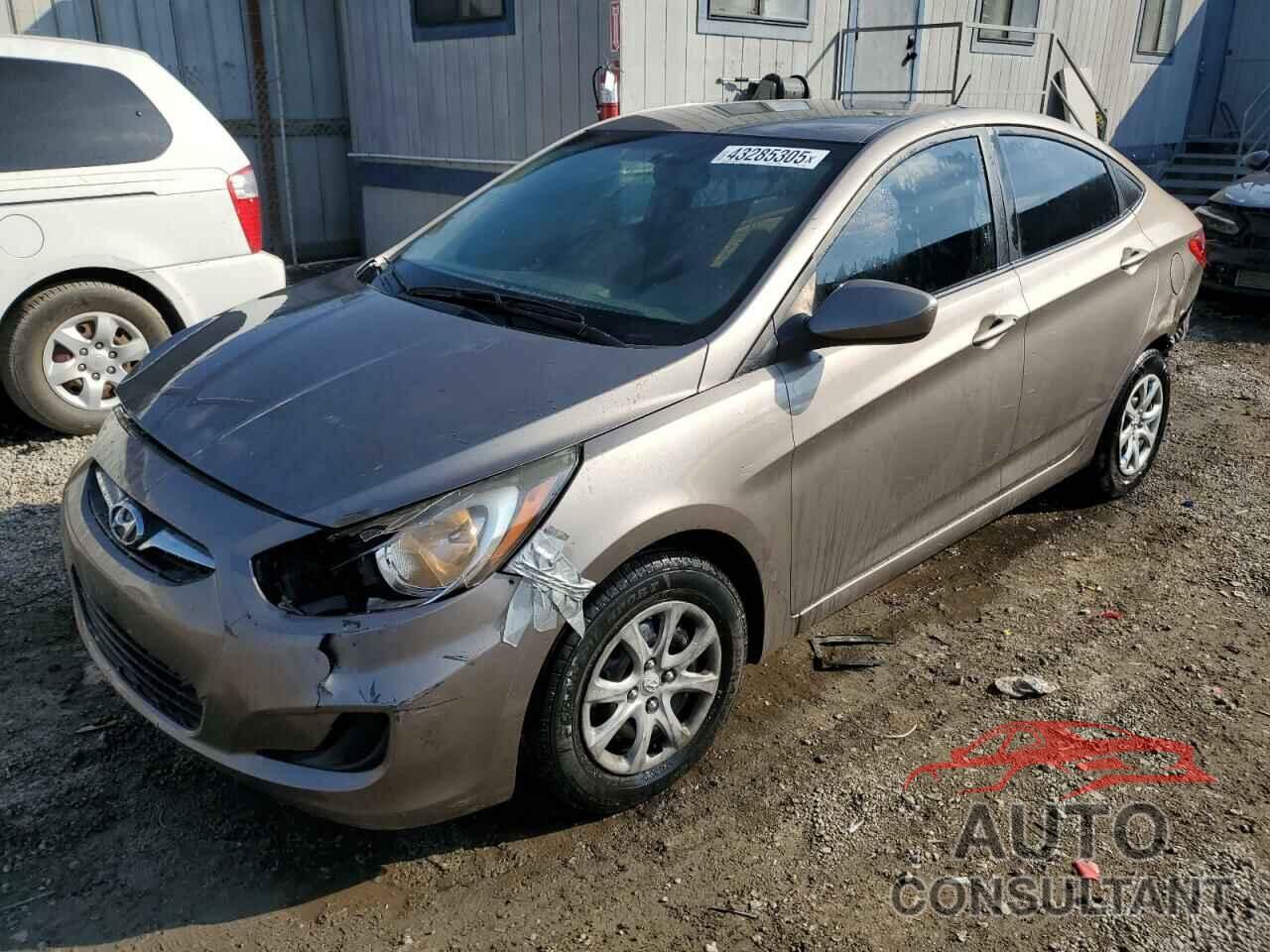 HYUNDAI ACCENT 2012 - KMHCT4AE0CU246688