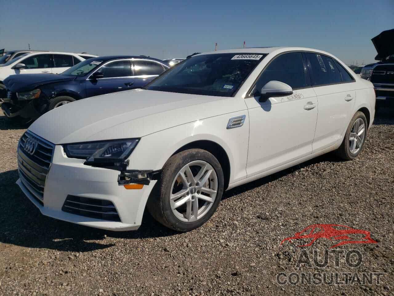 AUDI A4 2017 - WAUGNAF48HN056764