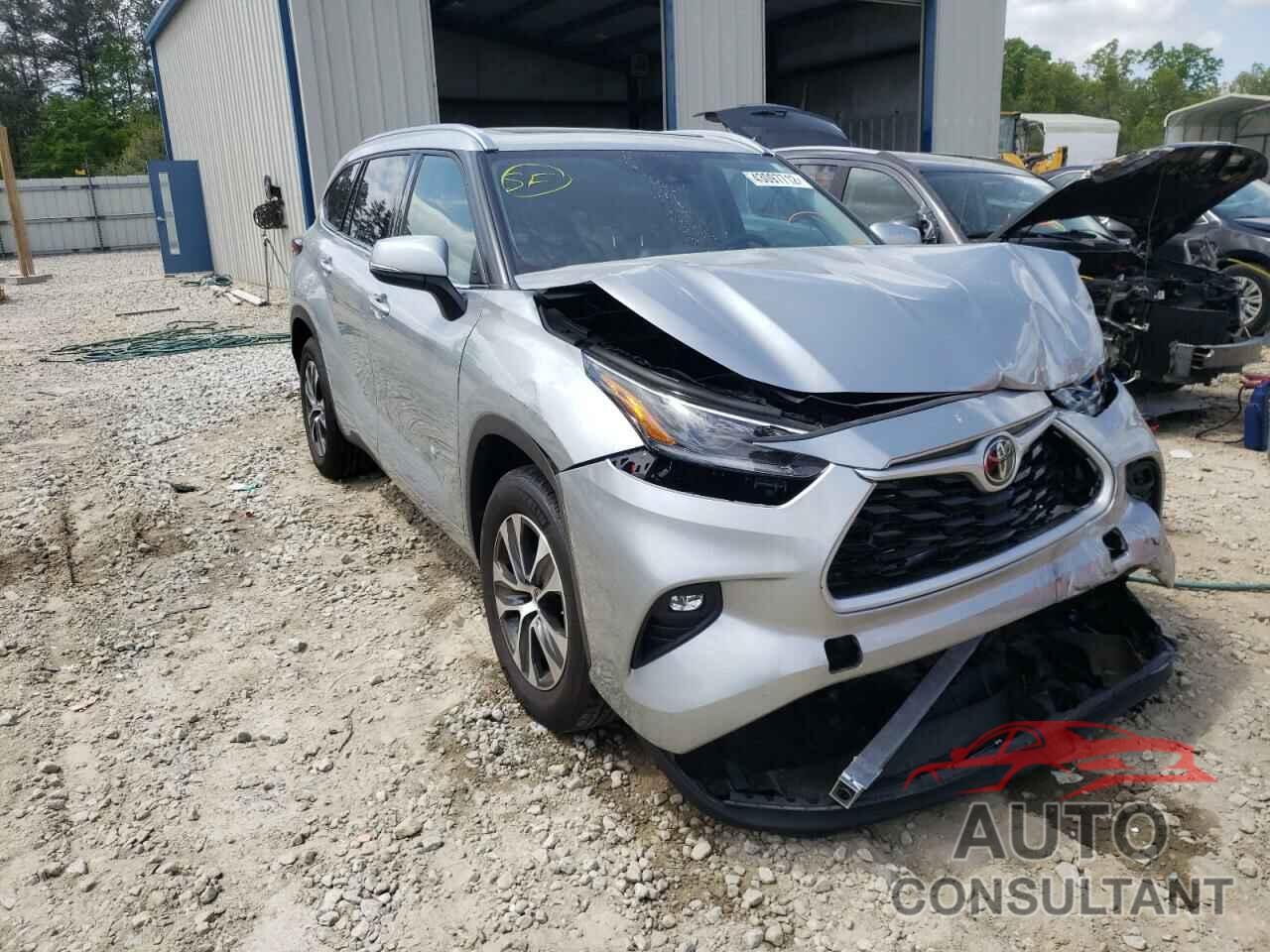 TOYOTA HIGHLANDER 2021 - 5TDGZRAH4MS080032