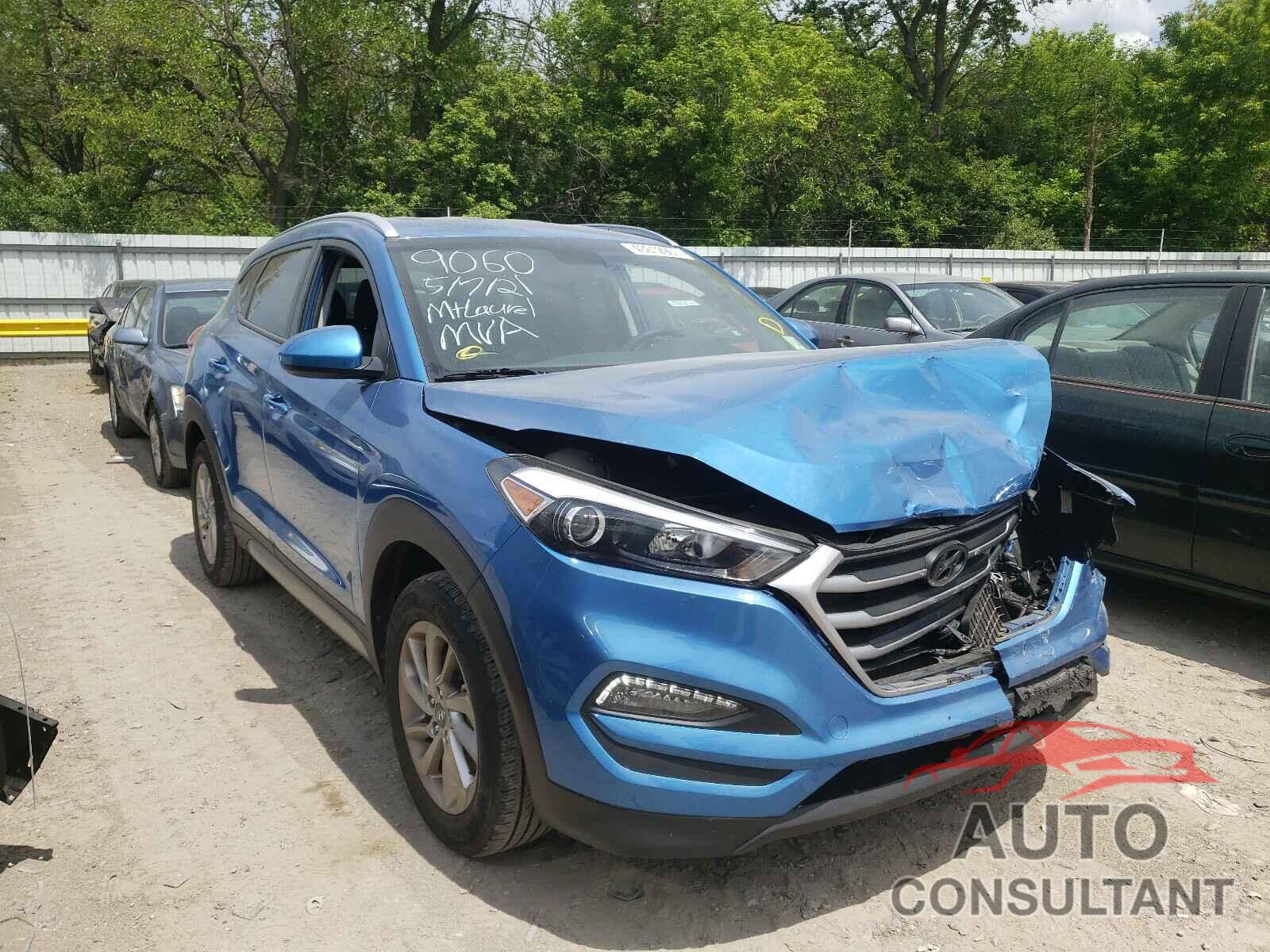 HYUNDAI TUCSON 2017 - KM8J3CA48HU397696