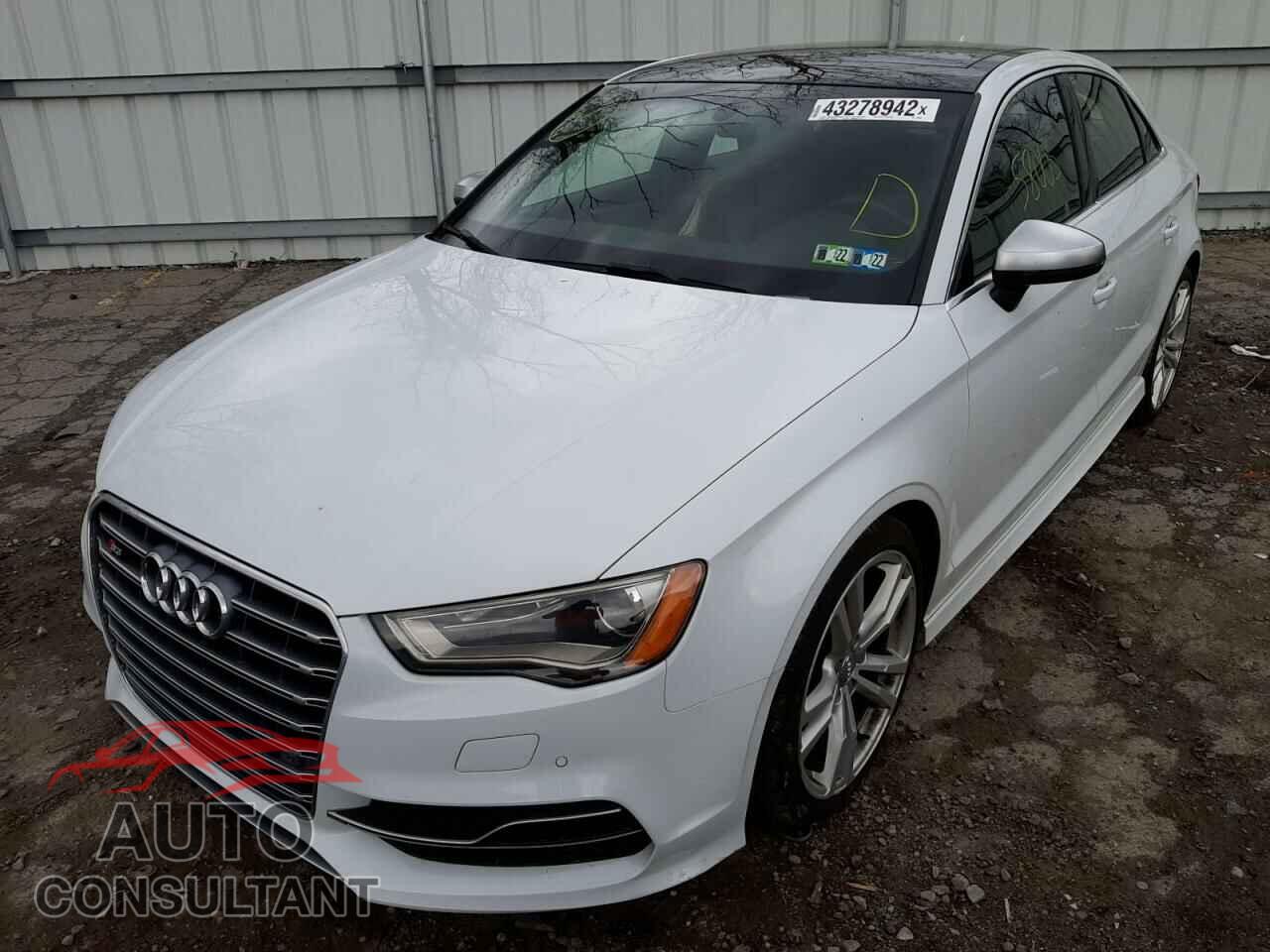 AUDI S3 2016 - WAUB1GFF2G1026692