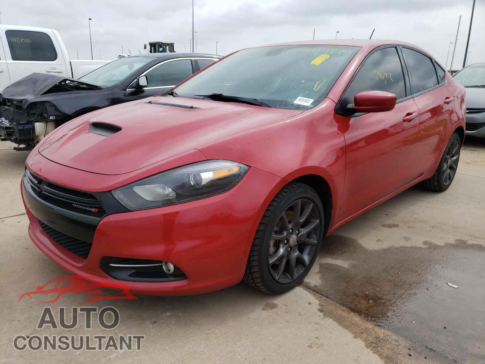 DODGE DART 2016 - 1C3CDFBBXGD750385