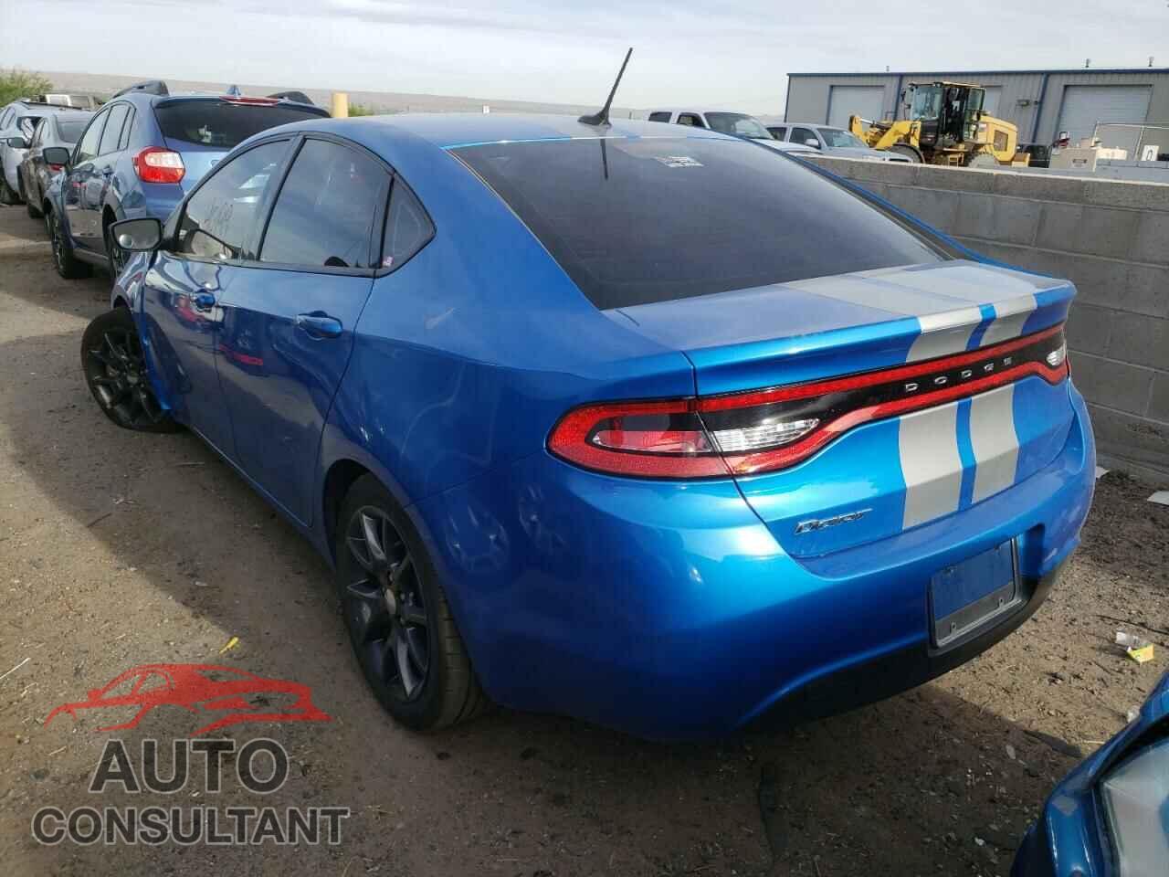 DODGE DART 2016 - 1C3CDFAA1GD606314