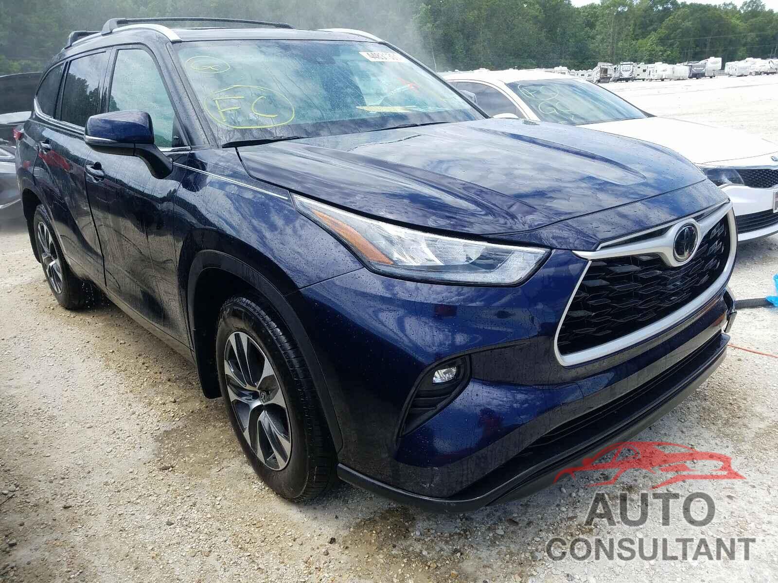 TOYOTA HIGHLANDER 2020 - 5TDGZRAH7LS004450