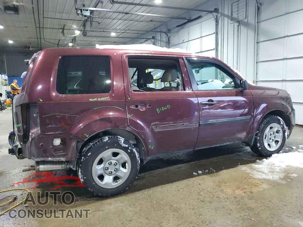 HONDA PILOT 2014 - 5FNYF4H25EB008957
