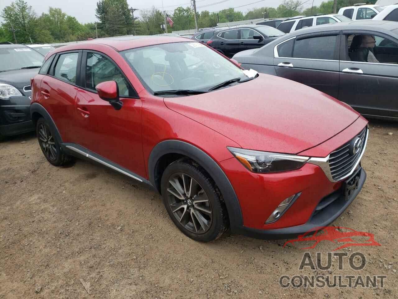 MAZDA CX-3 2016 - JM1DKBD78G0107922