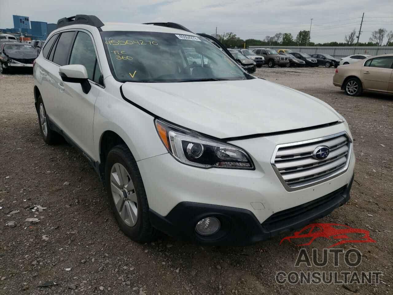 SUBARU OUTBACK 2017 - 4S4BSAFC2H3437868