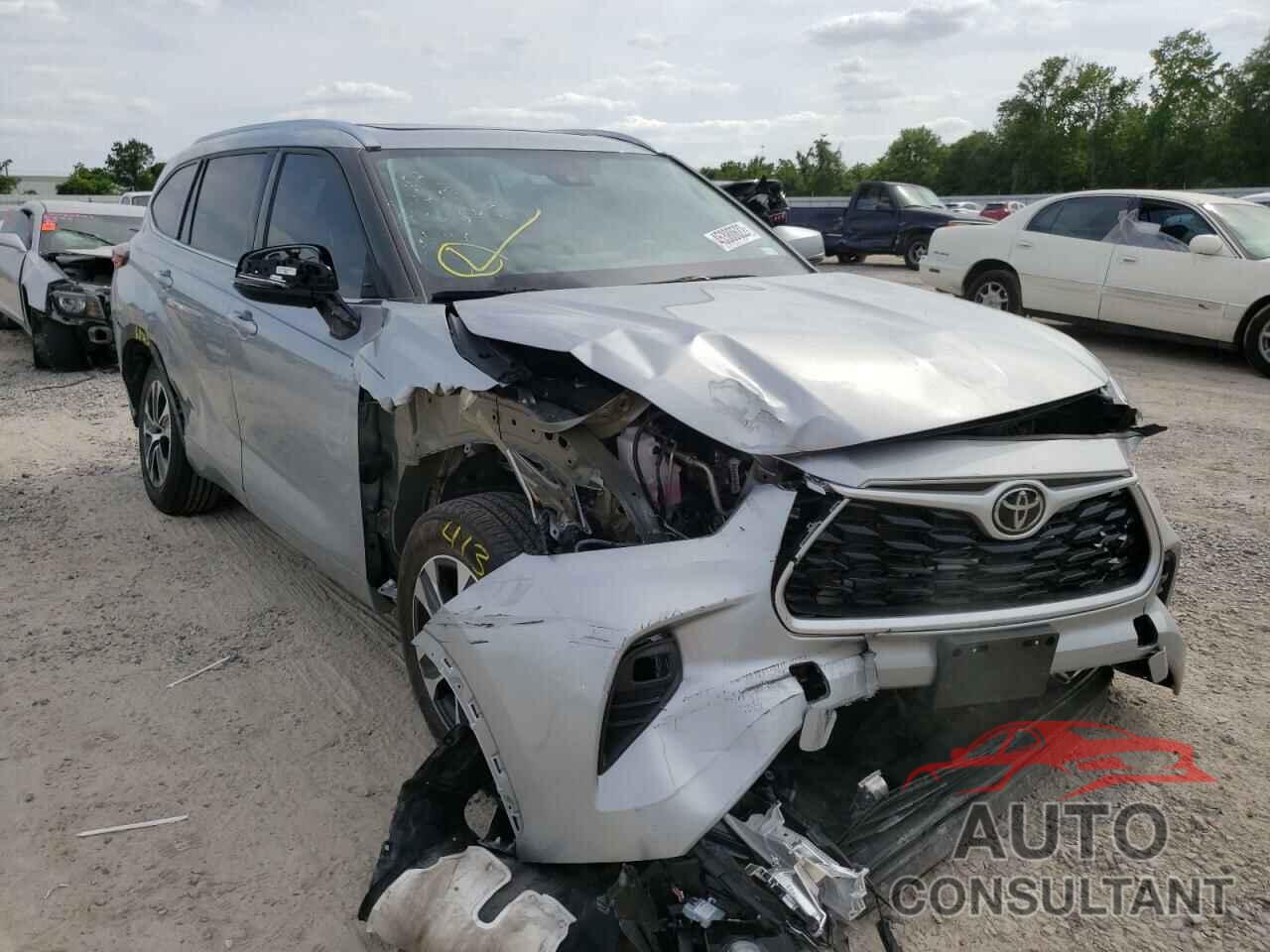 TOYOTA HIGHLANDER 2021 - 5TDGZRAH7MS059661
