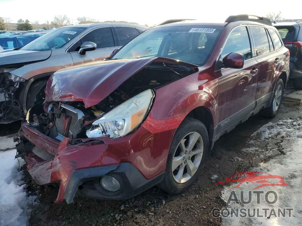 SUBARU OUTBACK 2013 - 4S4BRCCC9D3268969