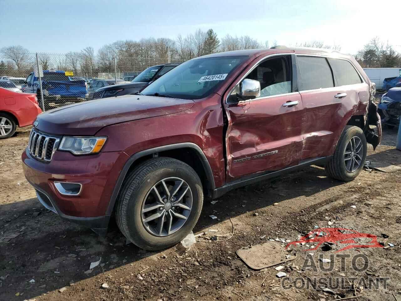 JEEP GRAND CHER 2017 - 1C4RJFBG7HC603555