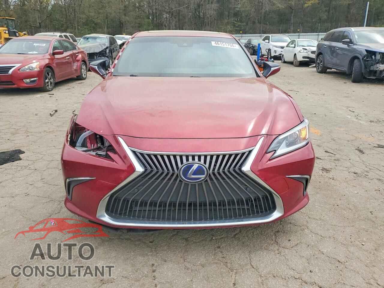 LEXUS ES300 2019 - JTHB21B14K2037167