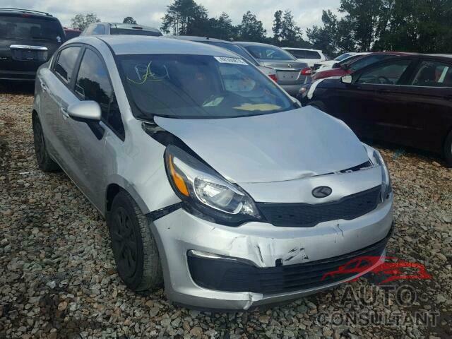 KIA RIO 2016 - KNADM4A34G6575339