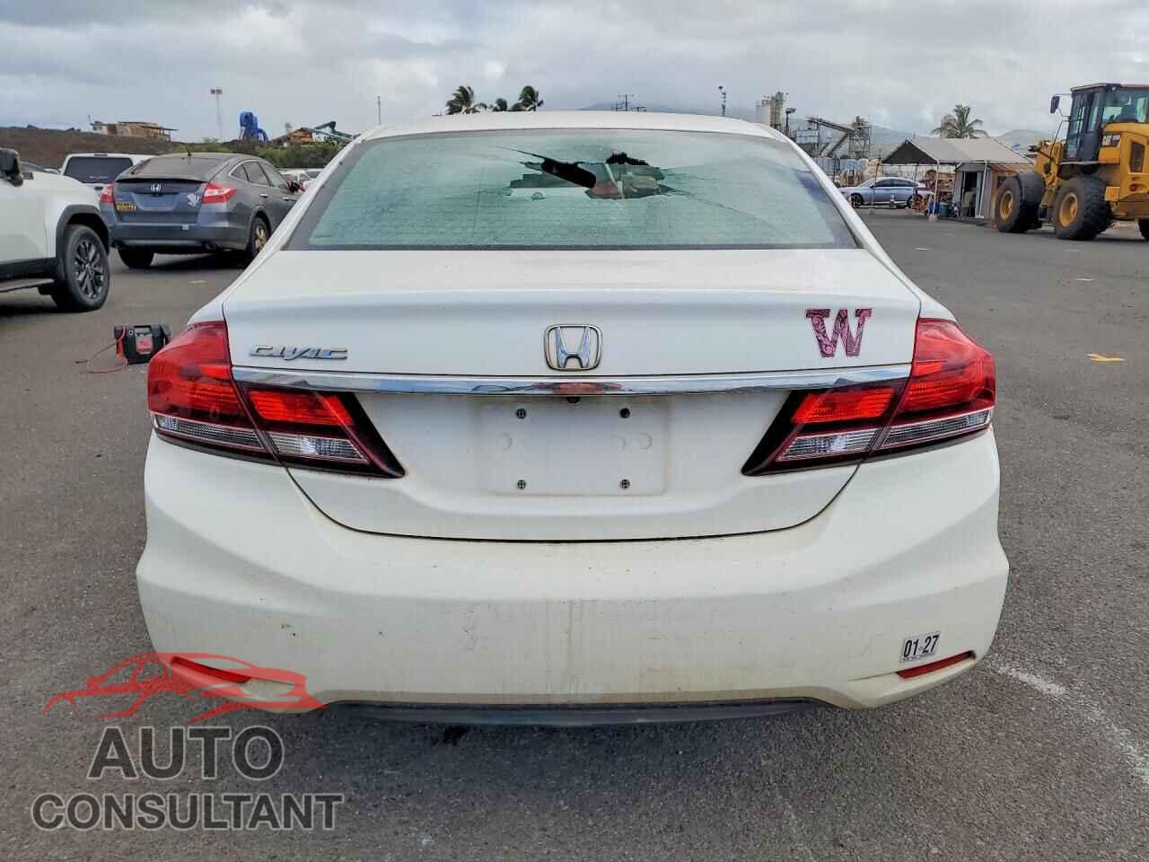 HONDA CIVIC 2013 - 19XFB2F53DE246475