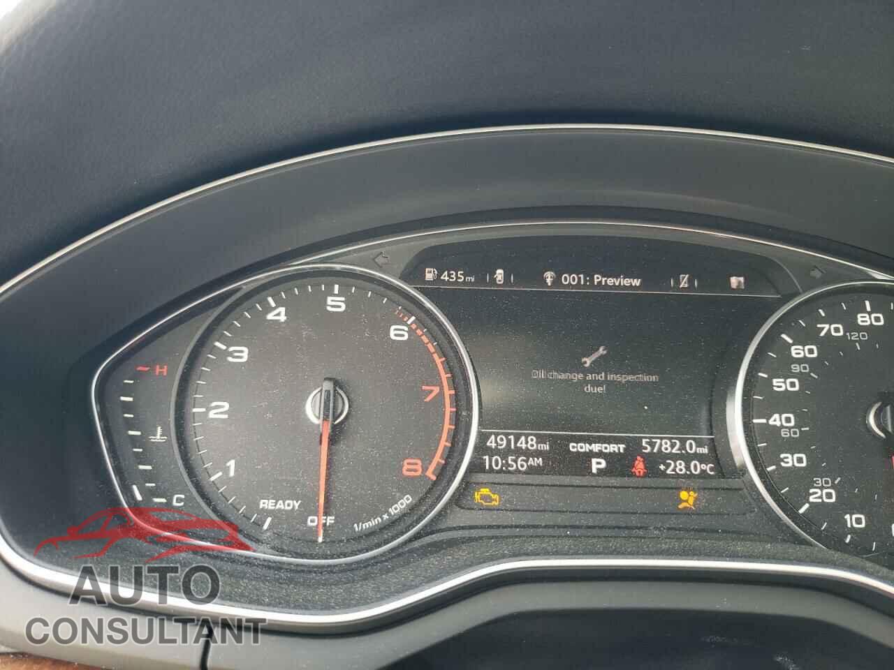 AUDI A4 2017 - WAUANAF48HN018781