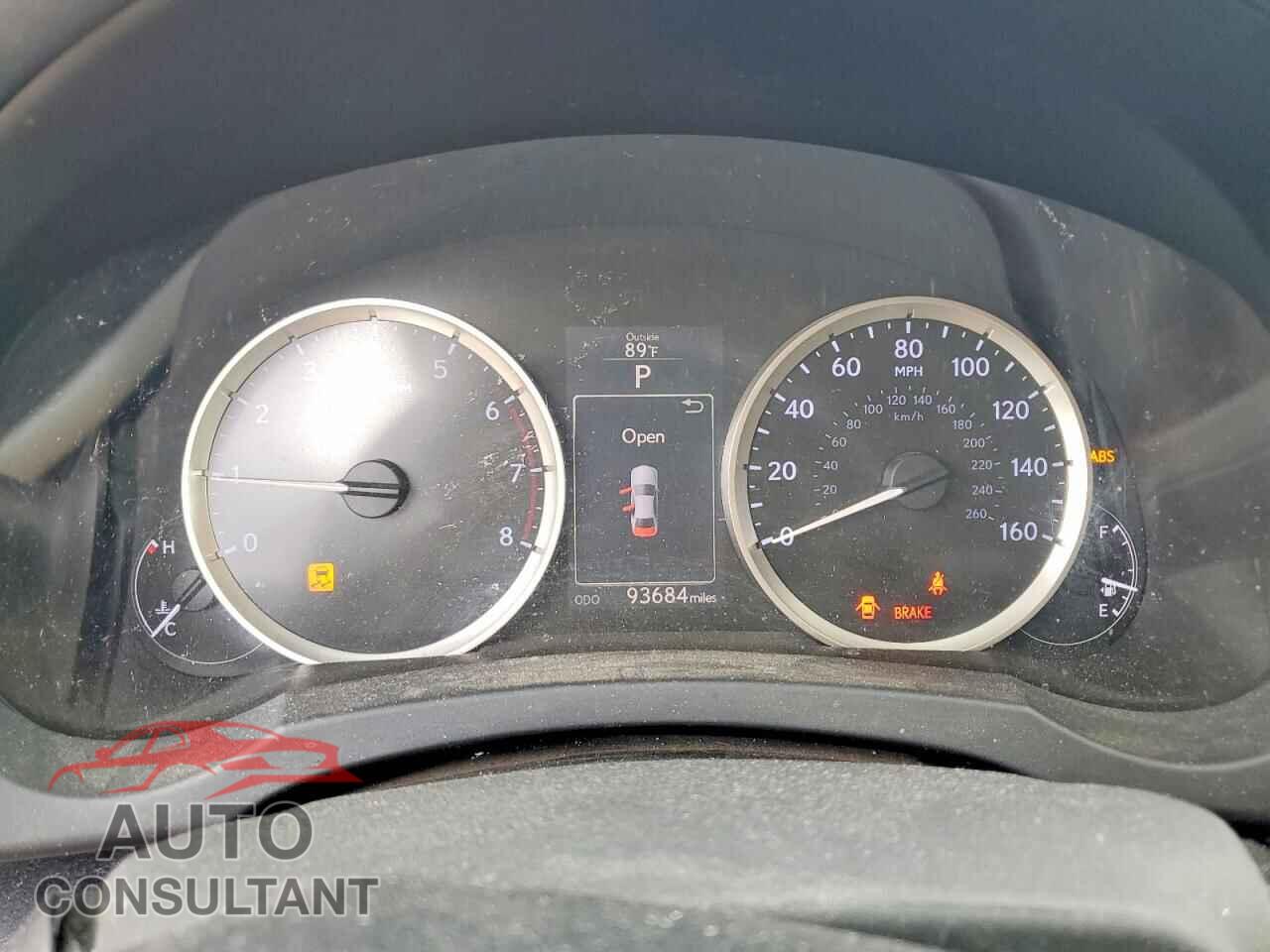 LEXUS IS 2016 - JTHBA1D2XG5012451