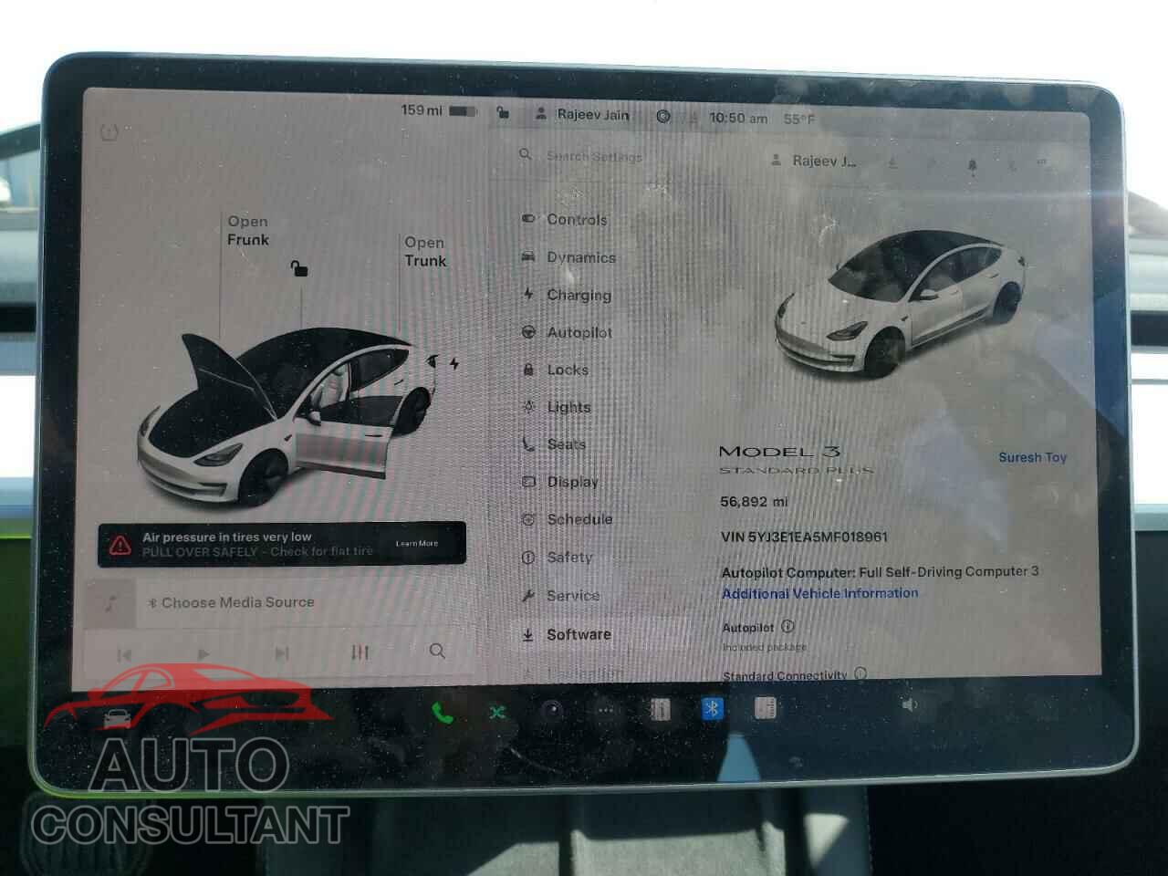TESLA MODEL 3 2021 - 5YJ3E1EA5MF018961